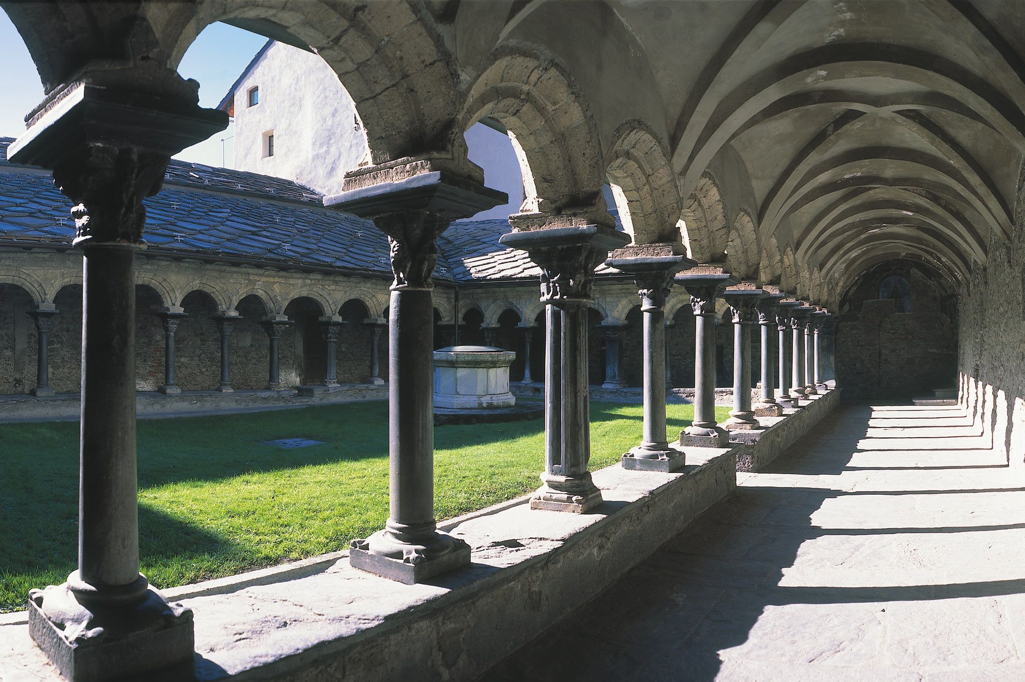 Visita guidata a Aosta, Monte Bianco e Castello di Fenis con partenza da Milano