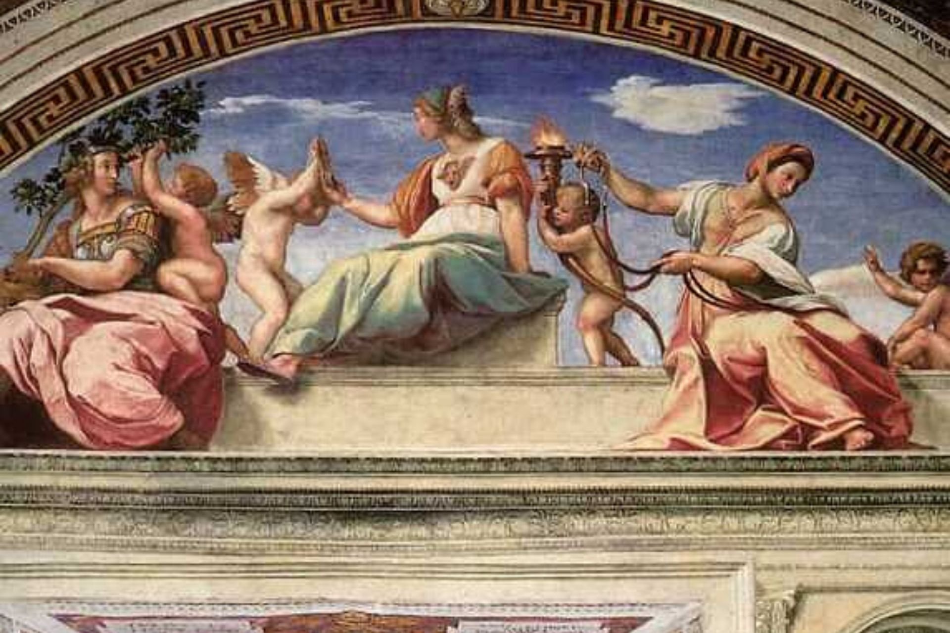 Il cartone di Raffaello Ambrosiana