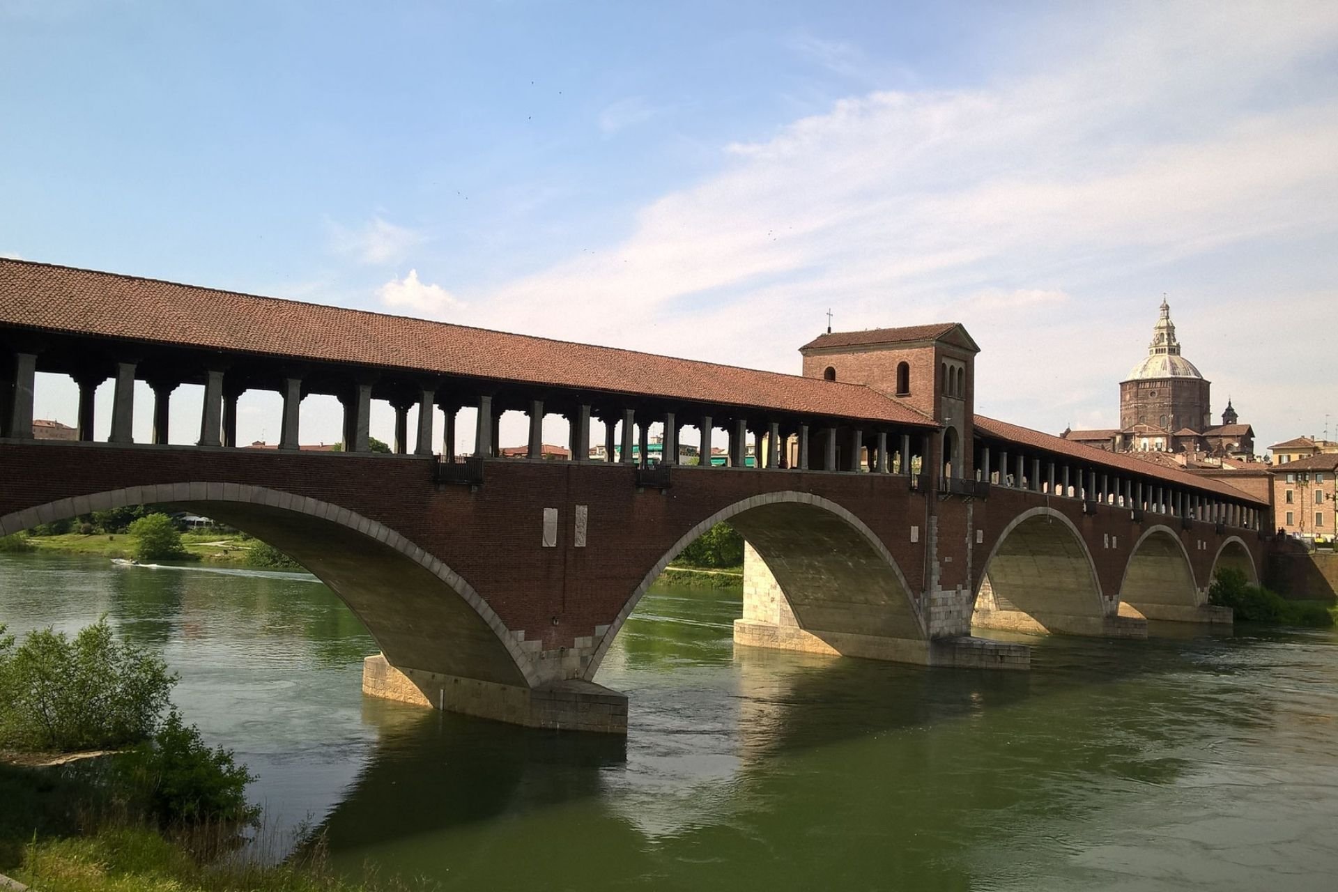 Certosa e città di Pavia