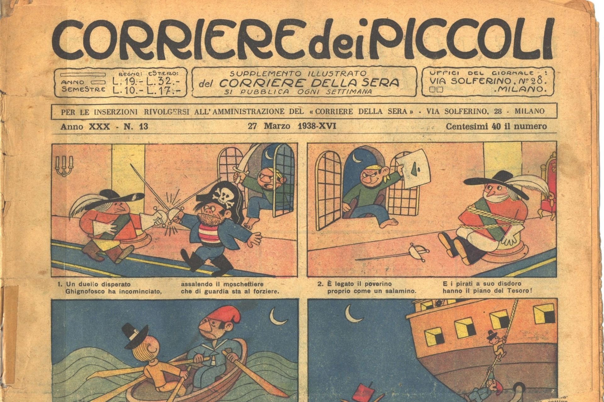 Mostra Corriere dei Piccoli Milano