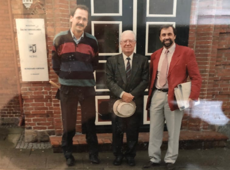 Herr Dalhoff - Herr Orchowski ( Gründer Orwi Technik) - Herr Geng 