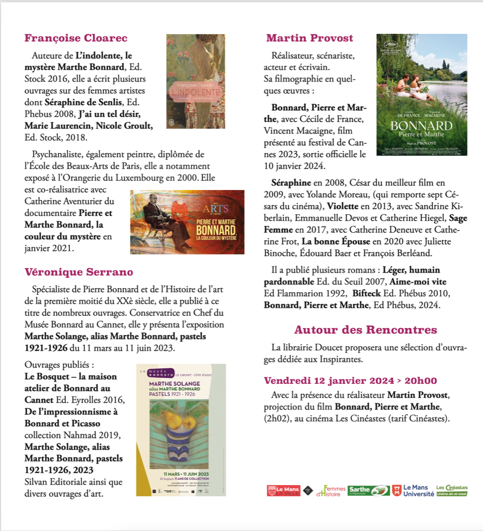 Invités et autour des rencontres