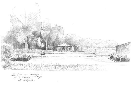 Projet en Touraine - Le Jardin de graminées © 