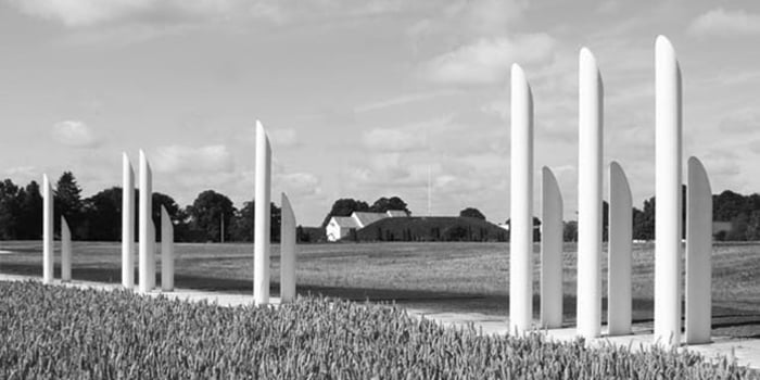 Abbildung: VHS Vortrag des ArchitekturForumLübeck e.V. zu: The Monument Site of Jelling/DK Welterbestätte Jelling/DK Foto: (C) Kristine Jensens Tegnestue