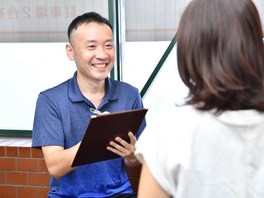 カウンセリングのシーン