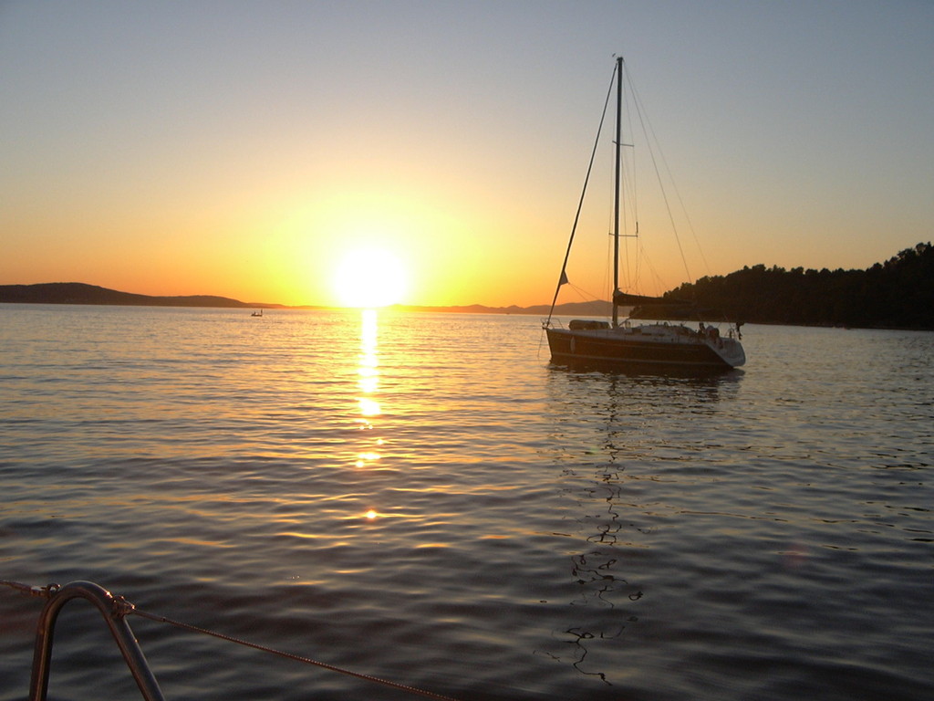 Abendstimmung in Kroatien