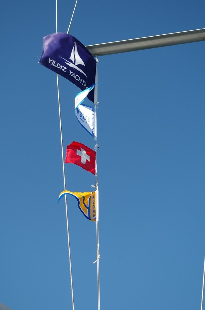 Flaggen sind gesetzt