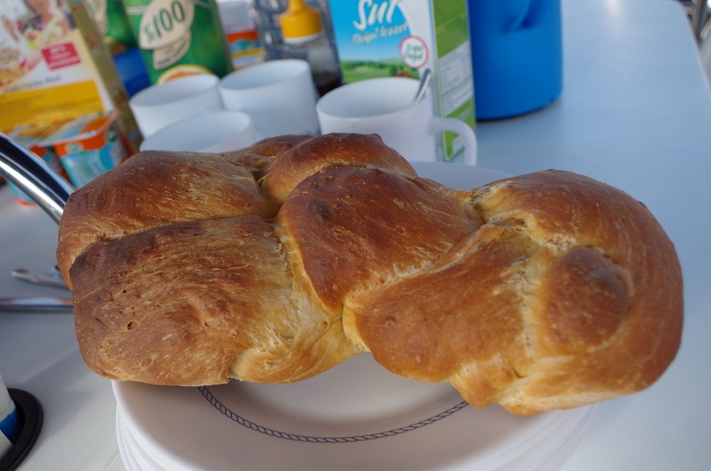 Frühstück selber gebacken