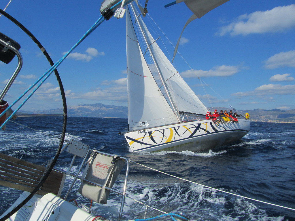 Regatta-Arbeit am Croatia Coast Cup 2011
