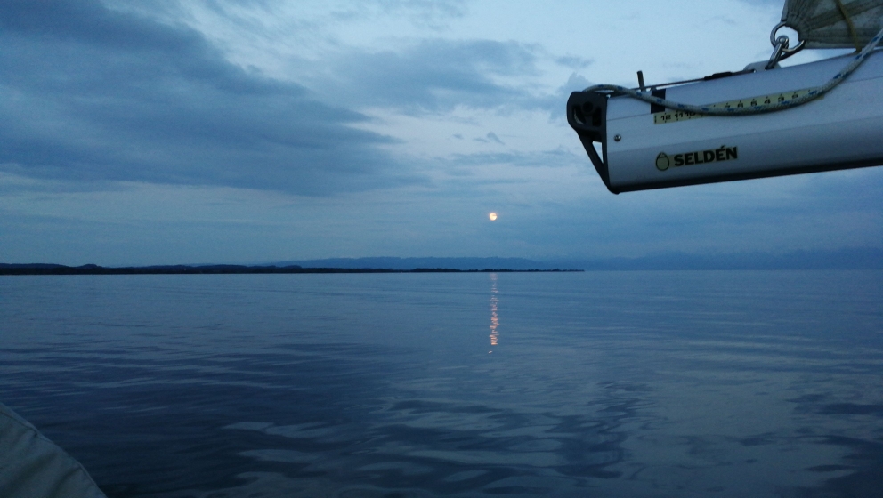 Vollmond am Bodensee