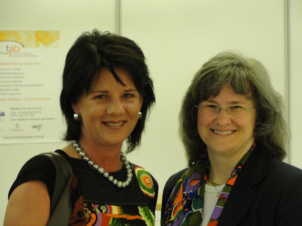 LAbg. Ines Obex-Mischitz und Mag. Brigitte Slamanig