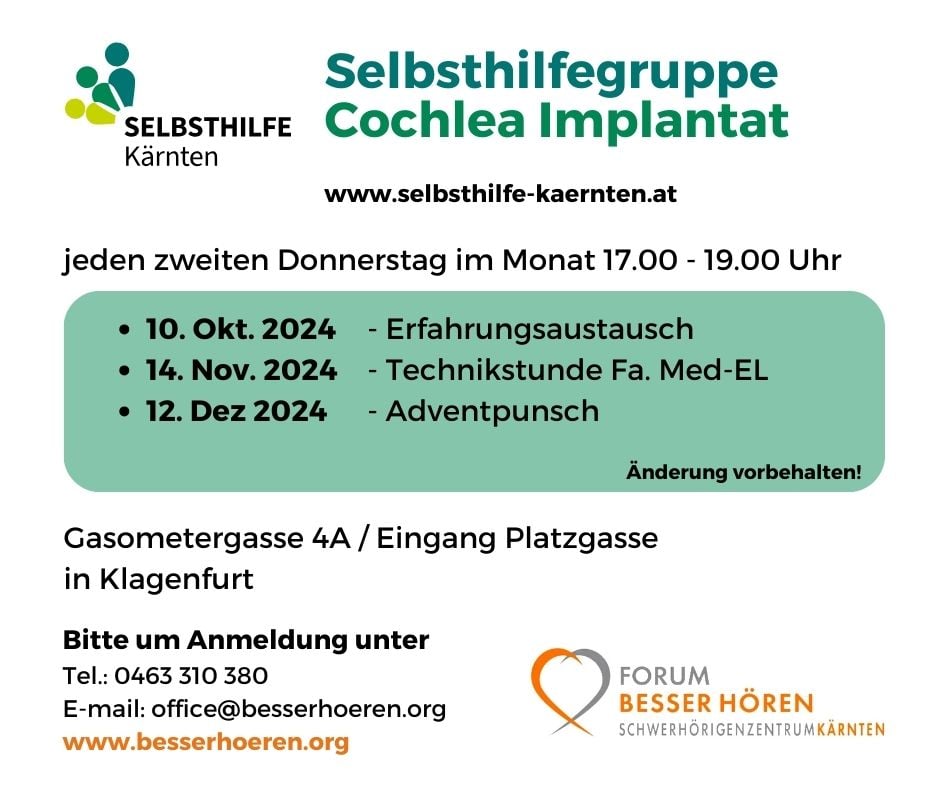 SHG Cochlea Implantat