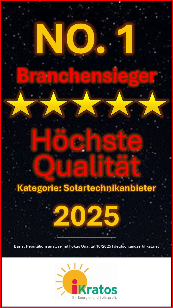 iKratos GmbH erneut mit dem Siegel „Höchste Qualität 2025“ ausgezeichnet!