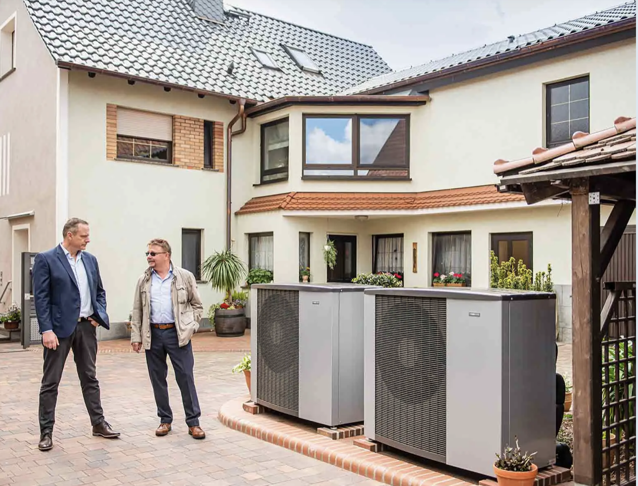 Mehrfamilienhaus auf Wärmepumpe umstellen - so gehts