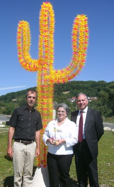 Guatemaltekischer Minister mit Dieter Erhard iKratos