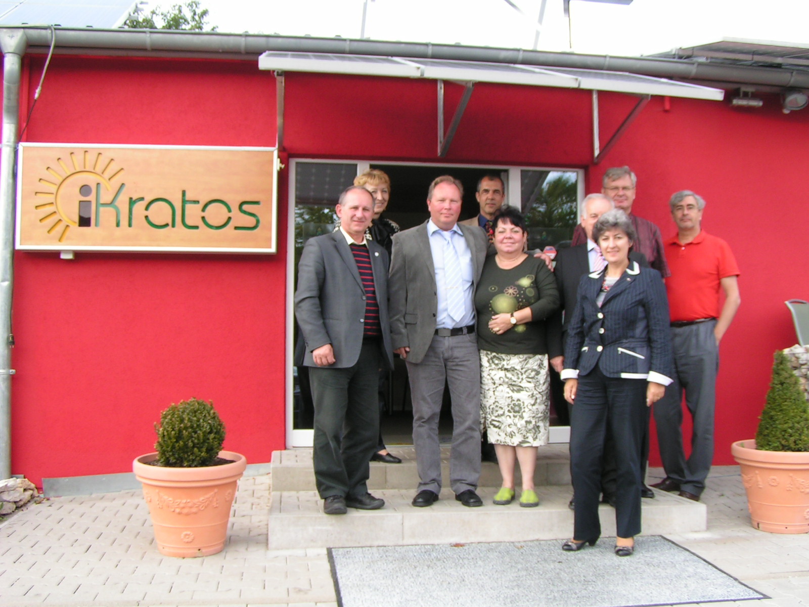 Auslandsgruppe bei iKratos