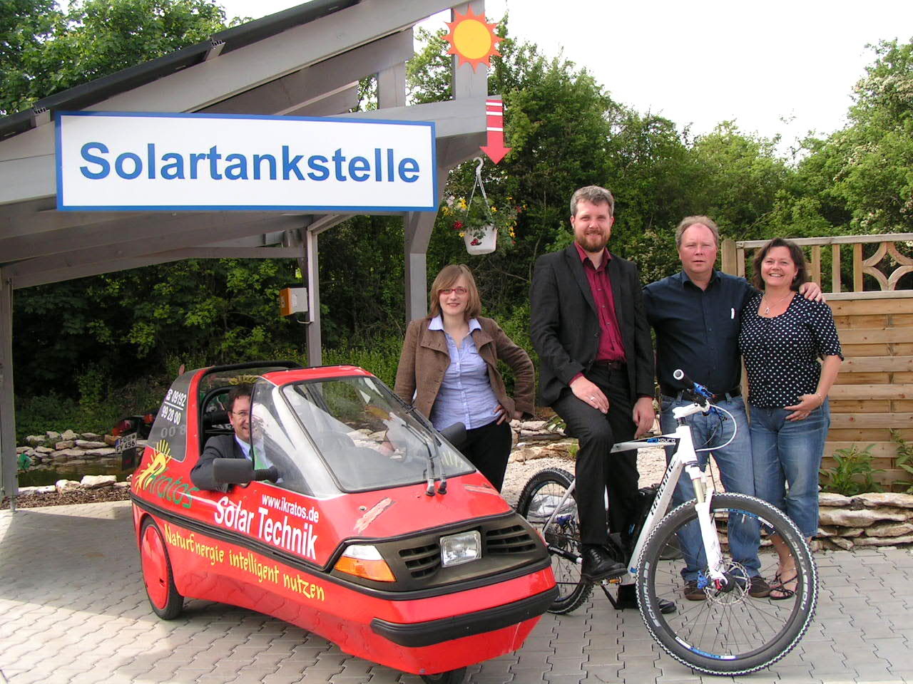 Politiker von den Grünen bei iKratos