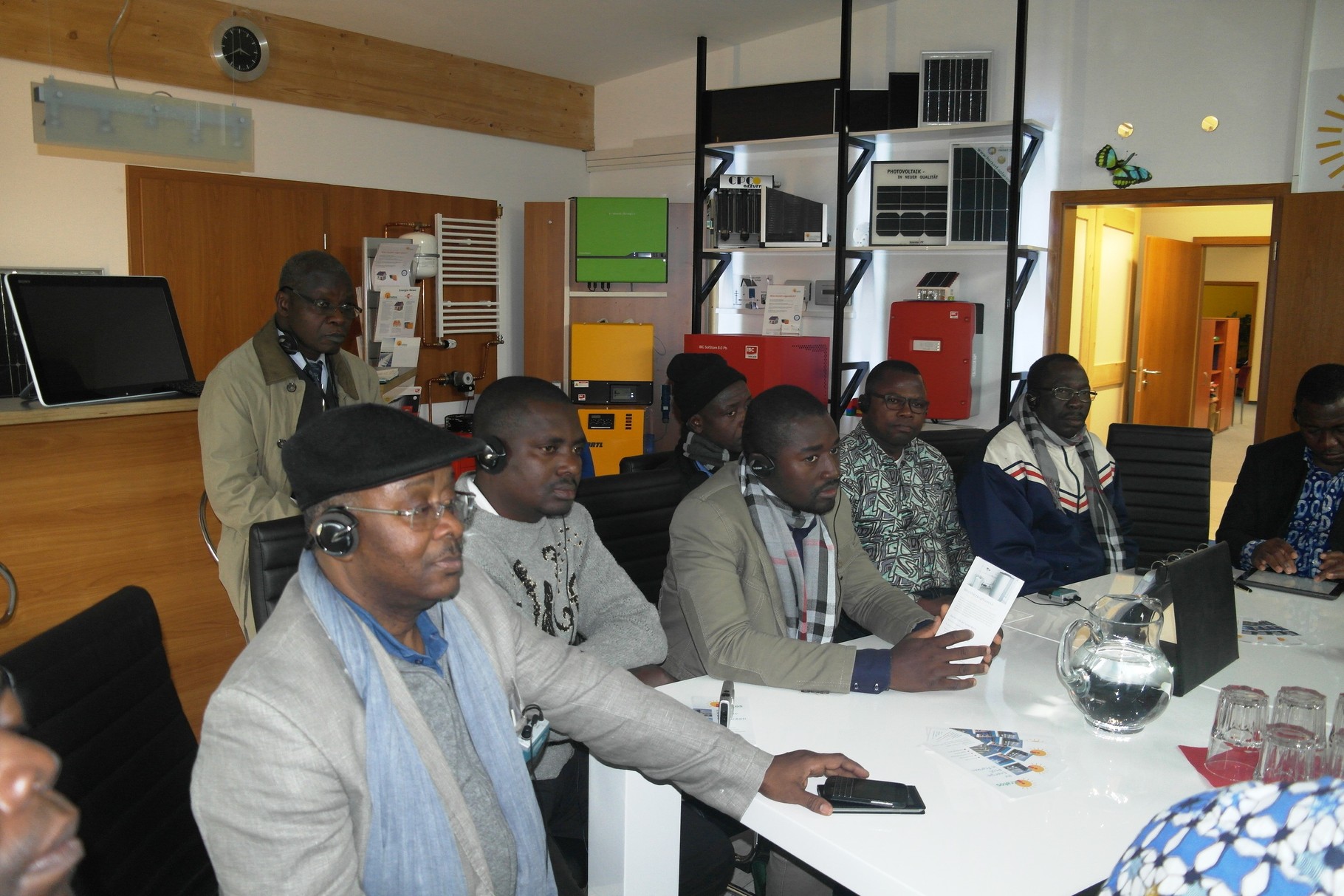 Afrikanische Gäste bei iKratos