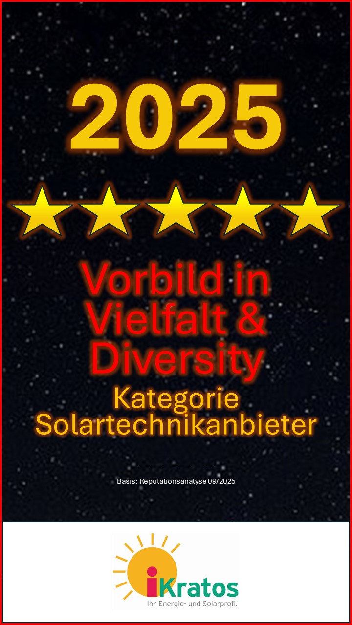 iKratos GmbH ist "Vorbild in Vielfalt und Diversity 2025"