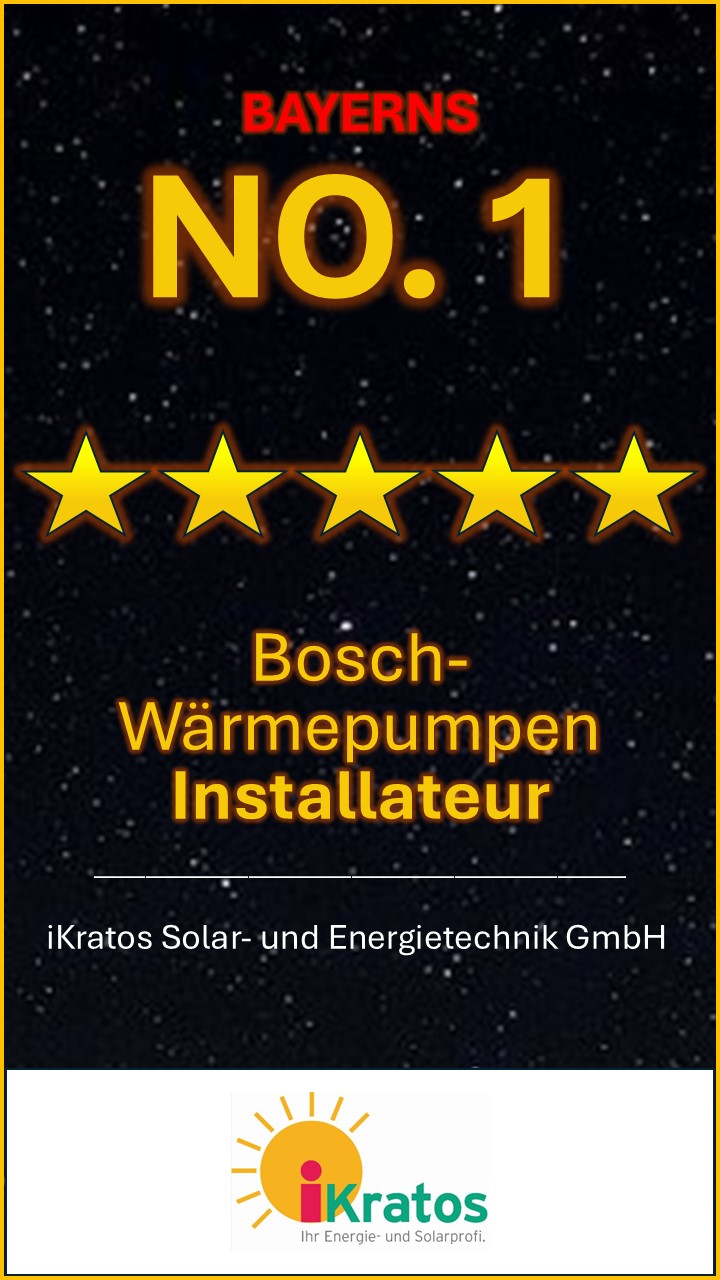 Bayerns No.1 Wärmepumpen-Installateur für Bosch Wärmepumpen