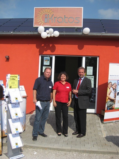 Landrat Glauber bei iKratos