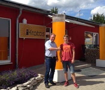 iKratos unterstützt Igensdorfer Klettertalent