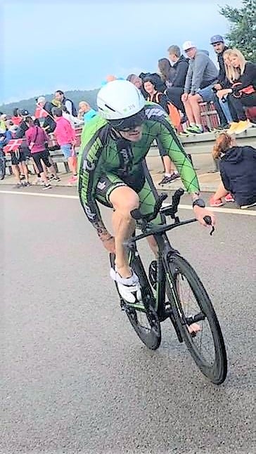 Guter Radzeit mit Zwischenrang 587