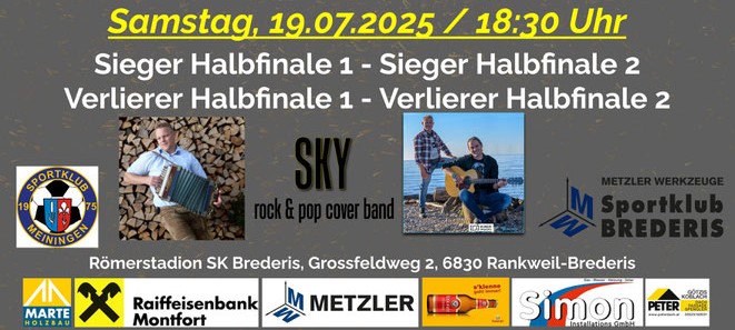 SKY LIVE beim SK-Brederis "Elmar Huber" Gedächtnisturnier