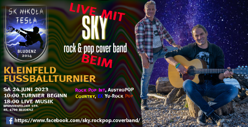 SKY LIVE beim SK Nikola Tesla Fussballturnier