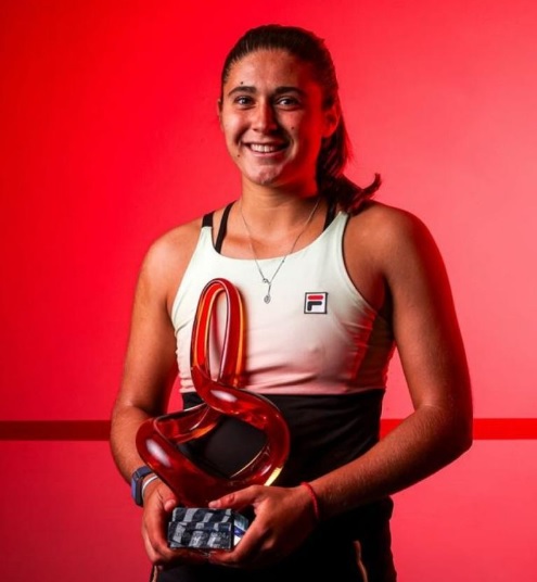 Julia Riera sigue su progresión en el circuito WTA