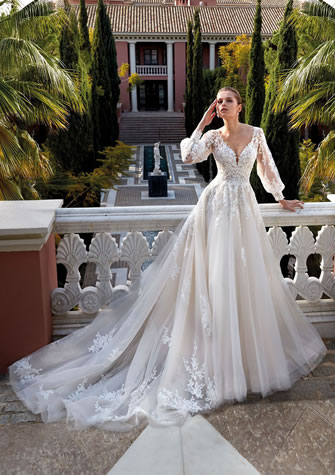 Brautkleid, Hochzeitskleid im Prinzessinnen-Look