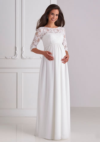 Umstandsmode Brautkleider