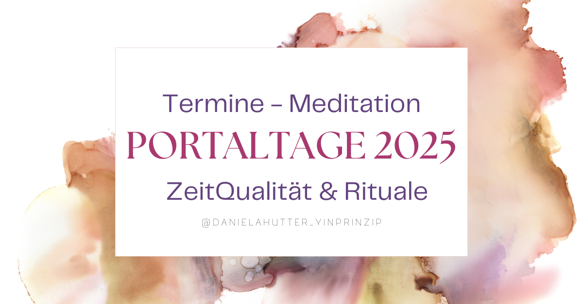 Portaltage 2025 - Termine & Bedeutung