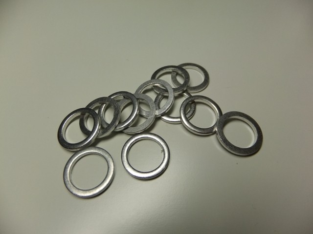 アルミ クラッシュワッシャー