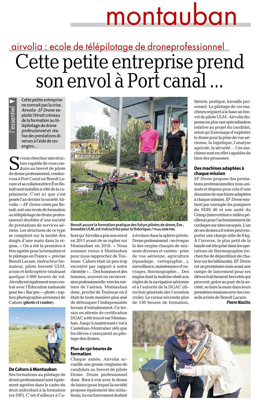 Implantation à Montauban Port Canal