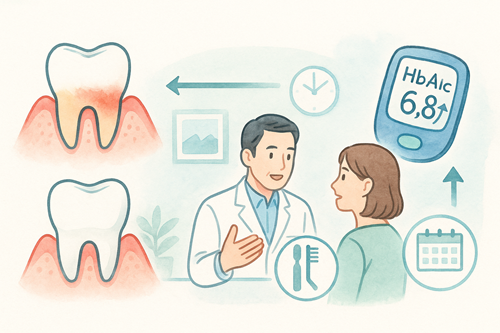歯周病と糖尿病の「ほんとうの関係」— 期待はできるが“過大に言わない”ための要点まとめ —