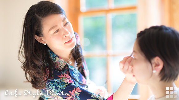 ホームページパンフレット用写真撮影女性カメラマン