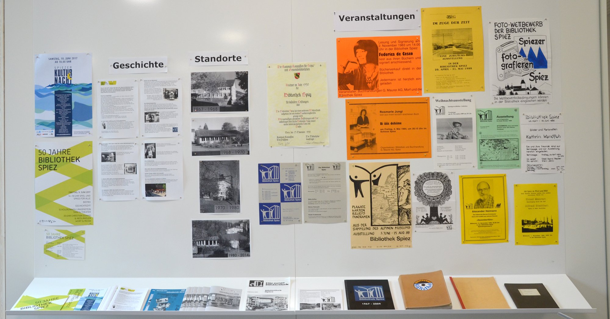 Die Geschichte der Bibliothek Spiez