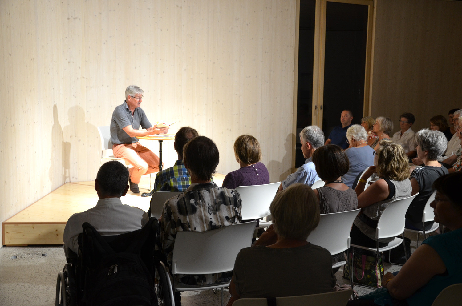 Franz Arnold liest aus Dürrenmatts «Justiz»