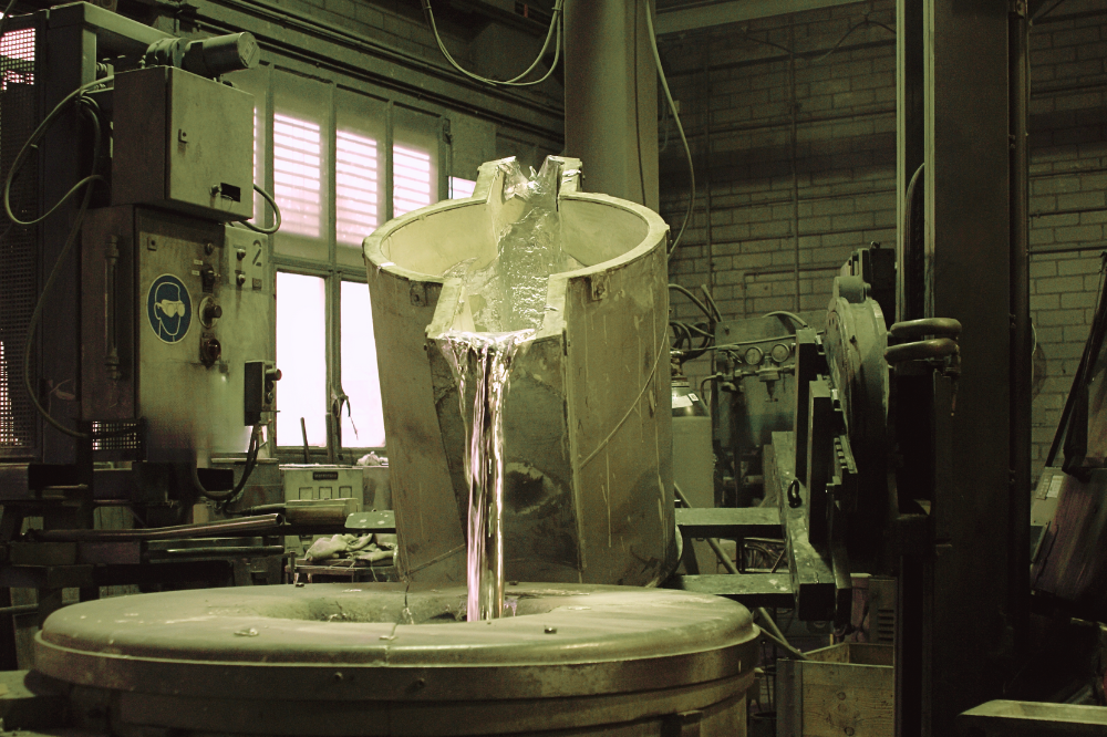 Kokillengiessen - Maschine