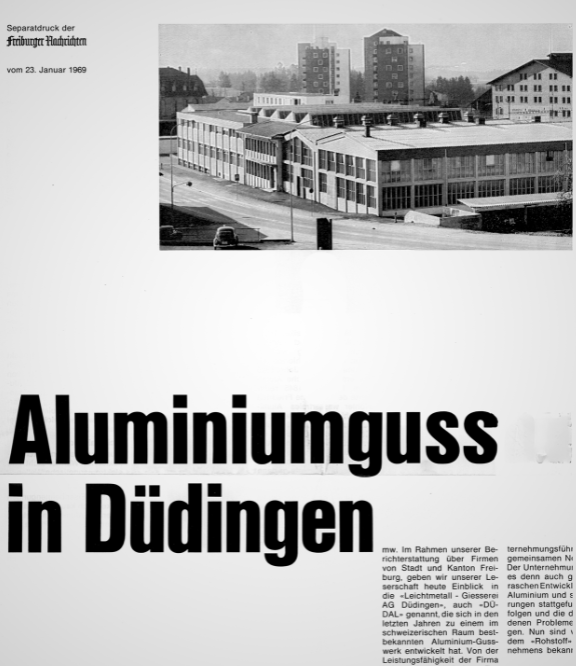 Freiburger Nachrichten im 1969