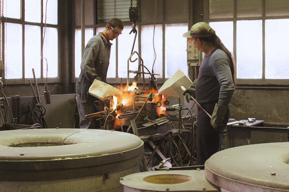 Kokillengiessen - Hand