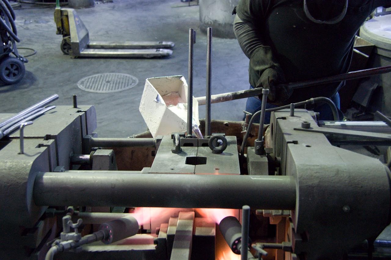 Kokillengiessmaschine