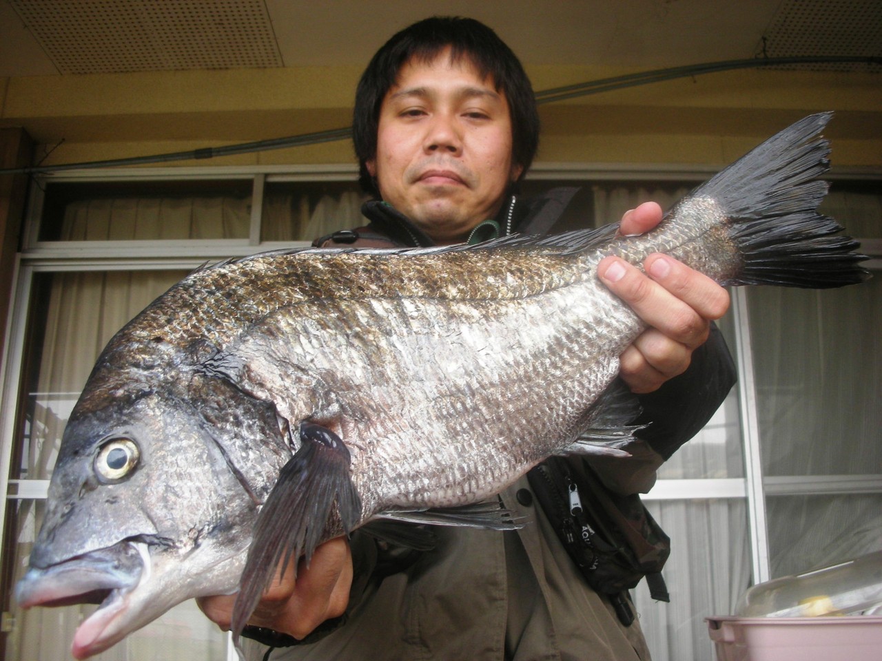 ３月２９日　初めての松島で黒川さん　５０.２㎝