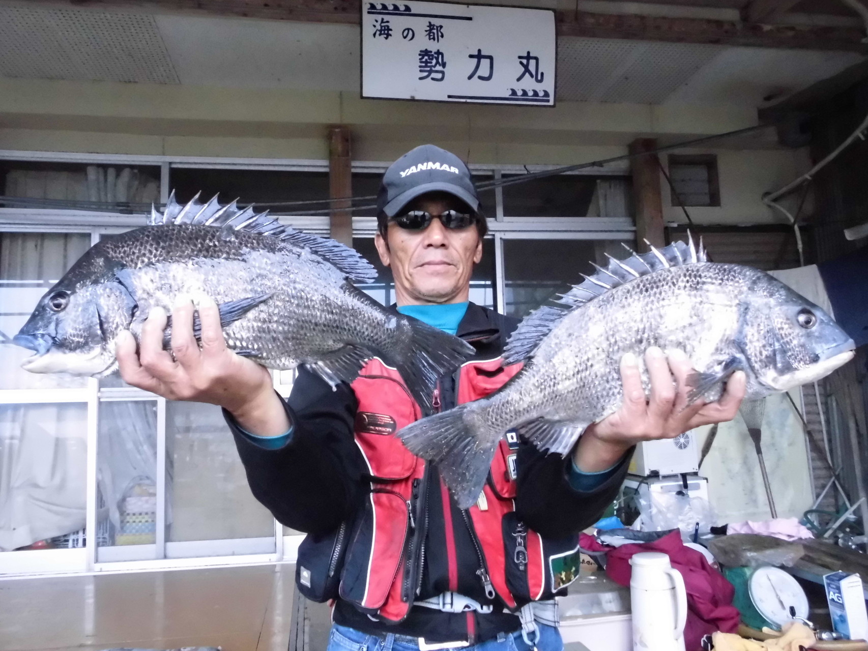 ４月１日　川端さん　ガバチヌ５１．９㎝・５０．５㎝