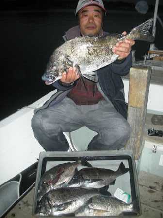 ２月４日　磯から宇野さん　５５㎝