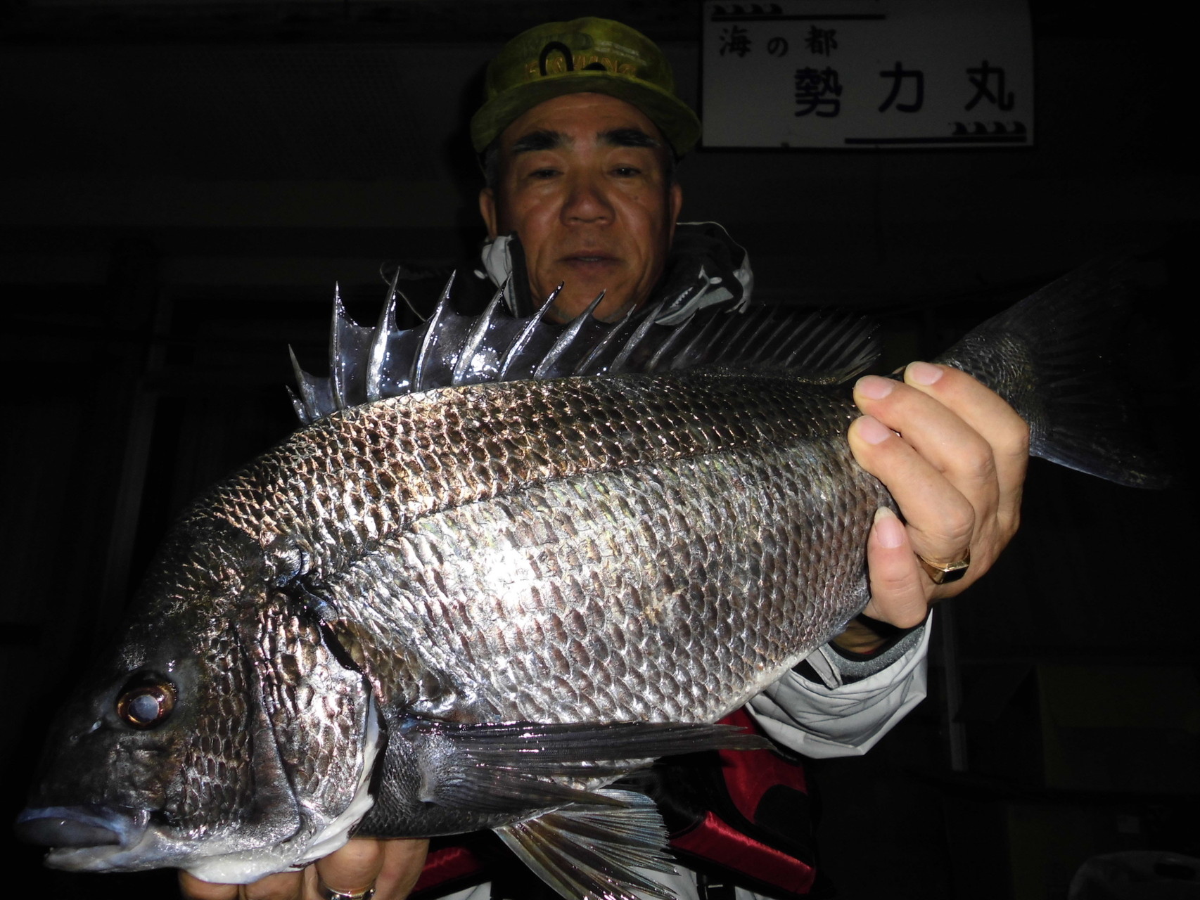 １月３日　森さん　初の５０㎝