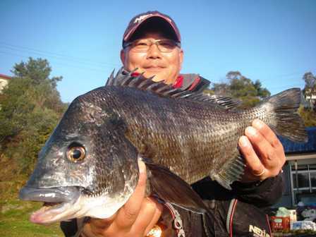 ３月１１日　磯から野田さん　５０．２㎝