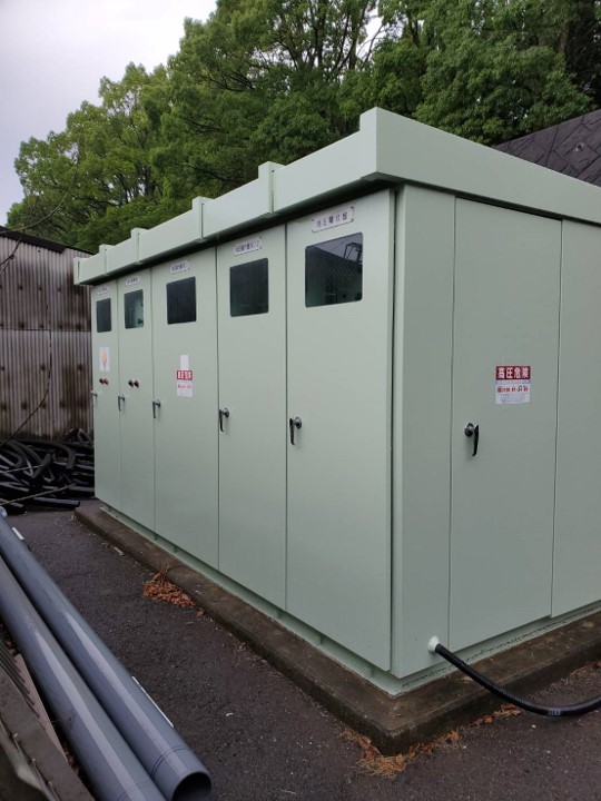 ゴルフ場内キューピクル塗装工事 施工実績