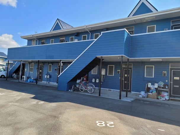 沼津市アパート塗装工事実績